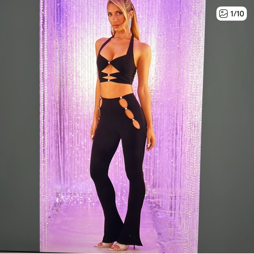 Oh Polly Black Cutout set